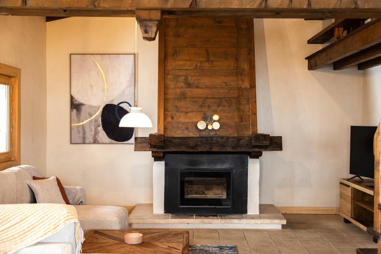 Chalet Vue Mont-Blanc, +4 Chambres, Cheminee Megève Extérieur photo