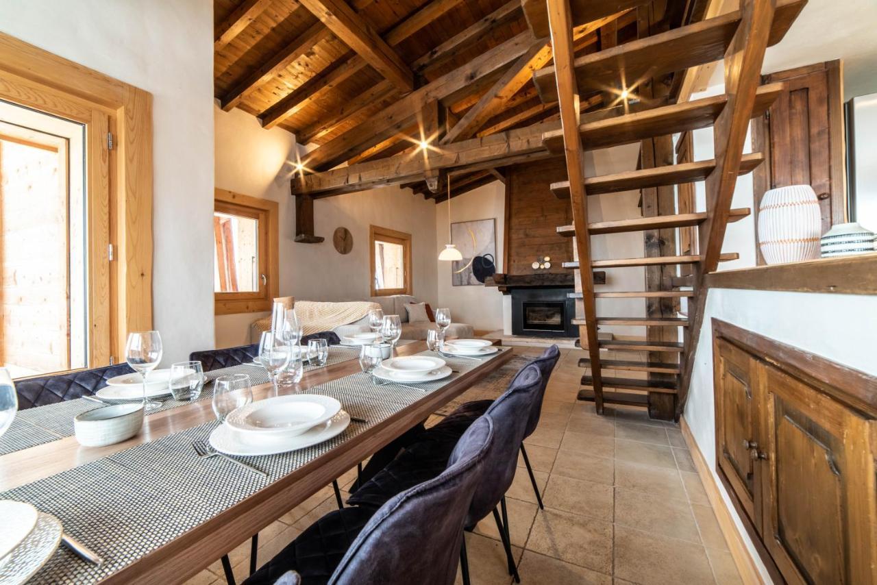 Chalet Vue Mont-Blanc, +4 Chambres, Cheminee Megève Extérieur photo